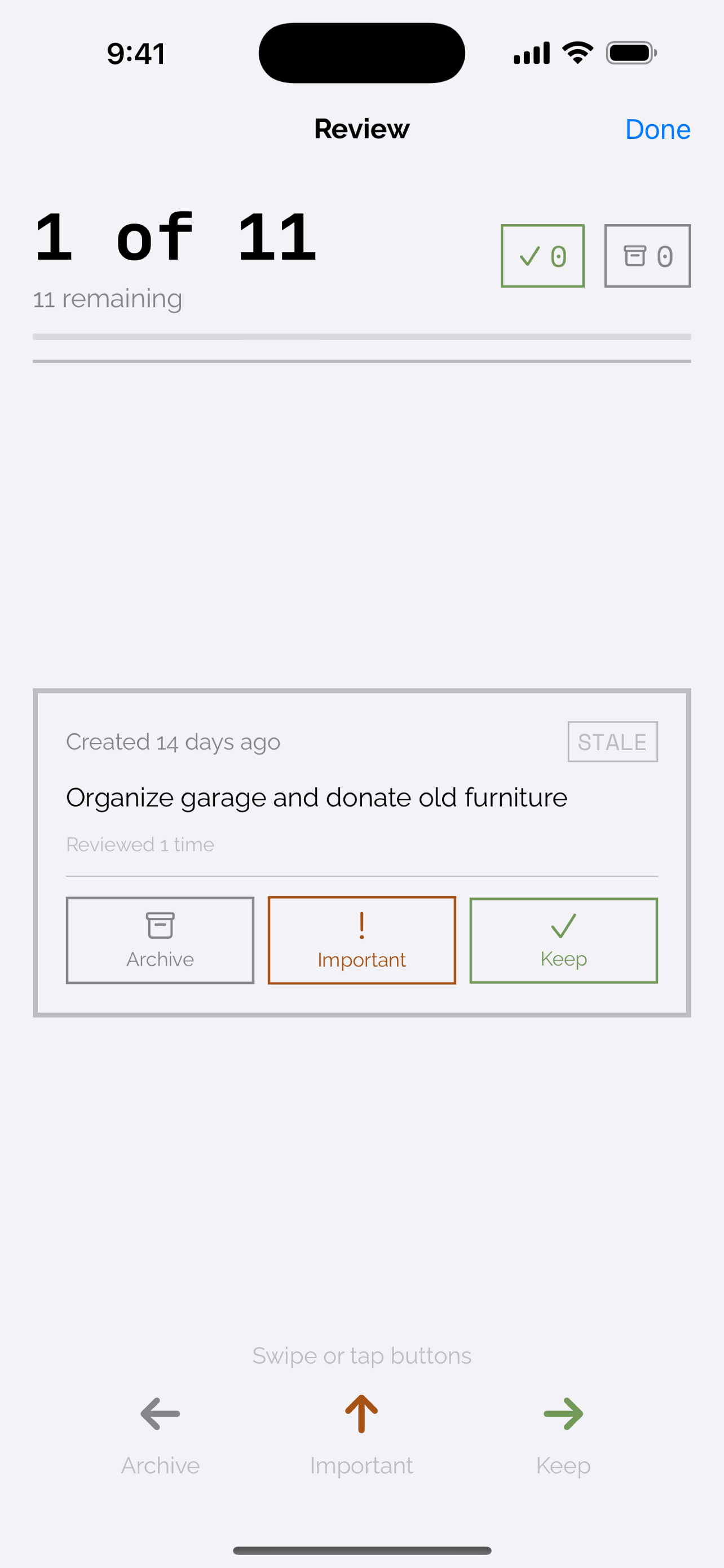 Review Card Screenshot